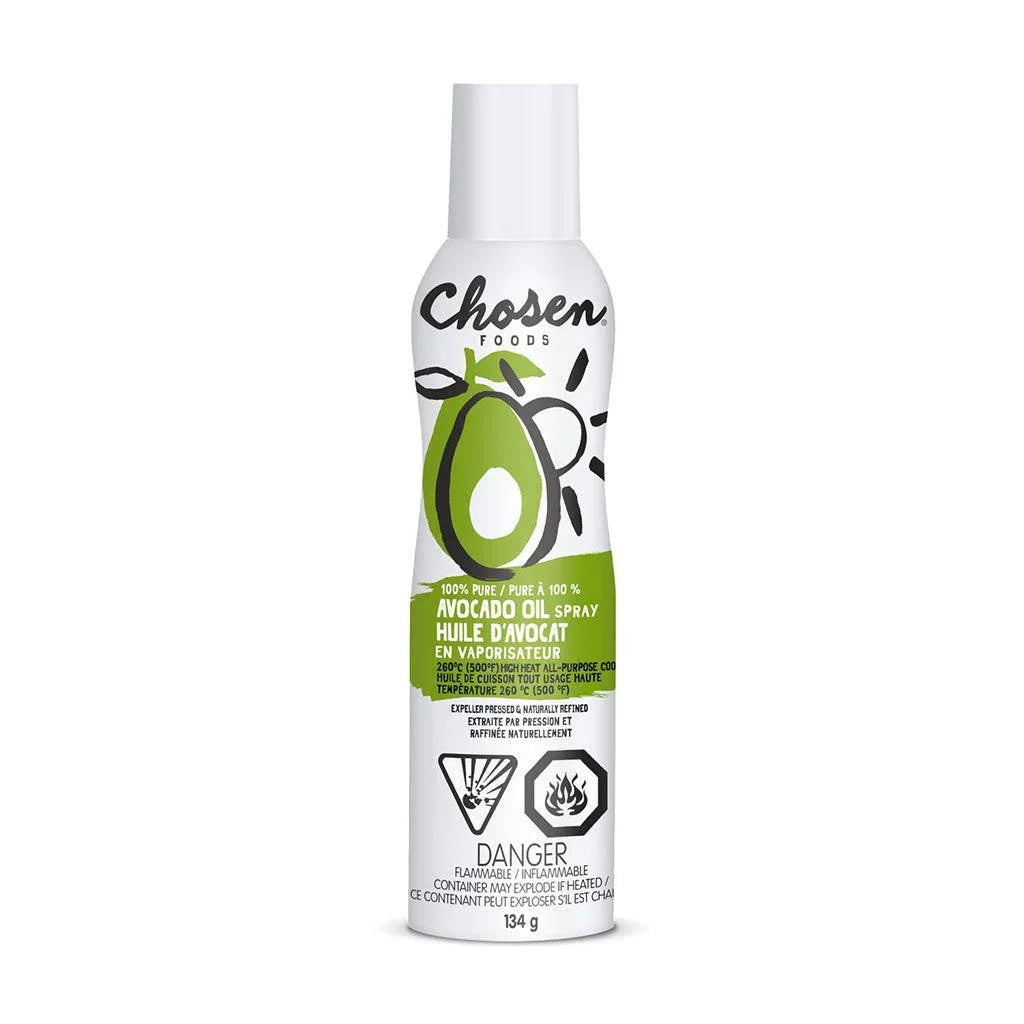 Huile d'Avocat Pure à 100% en Vaporisateur Chosen Foods - La Boite à Grains