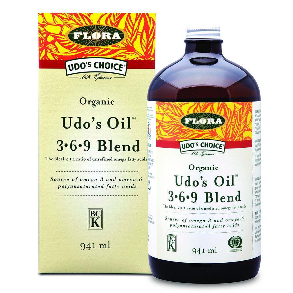 Udo Oil Omega 3+6+9 Blend Bio Flora - La Boite à Grains