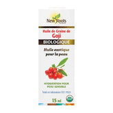 Huile de Goji Biologique New Roots Herbal - La Boite à Grains