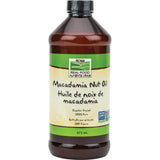 Huile de Macadamia Now Food - La Boite à Grains