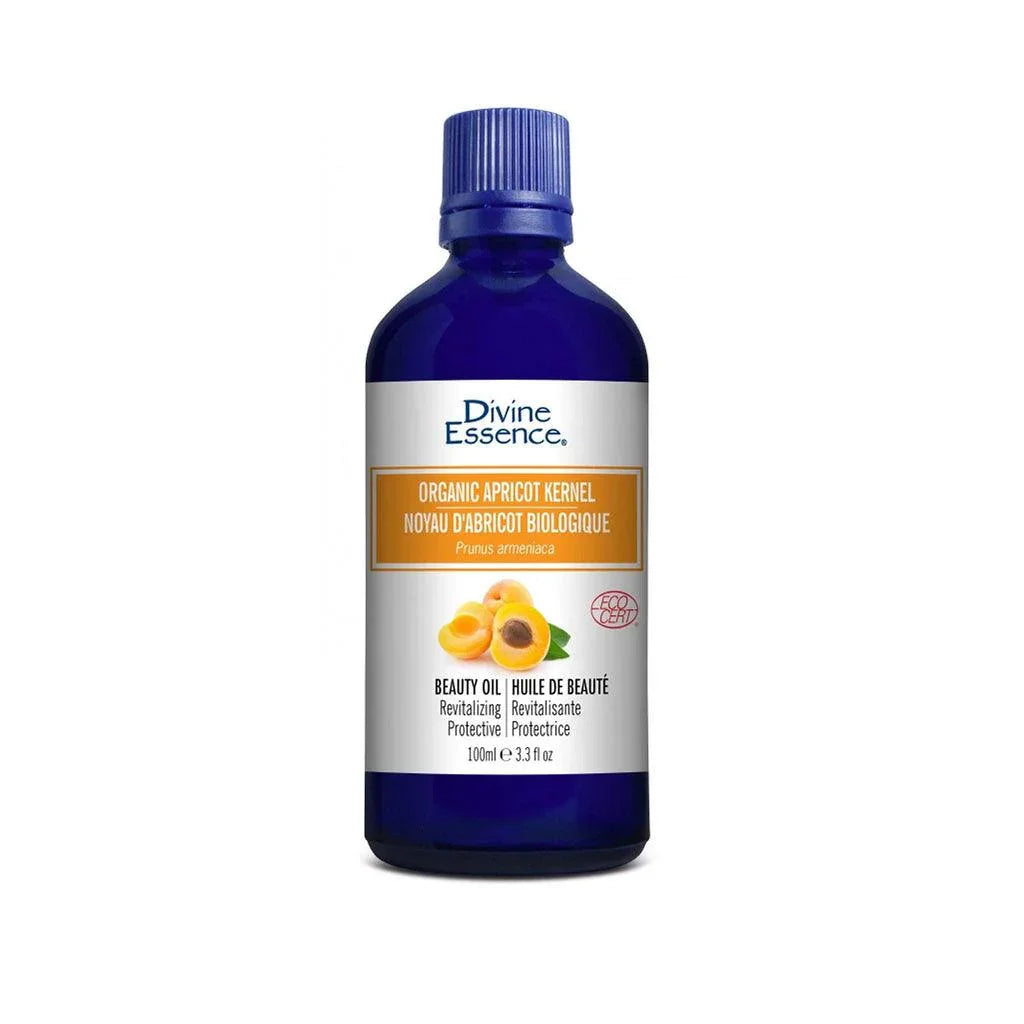 Huile de Noyau d'Abricot Biologique Divine Essence - La Boite à Grains