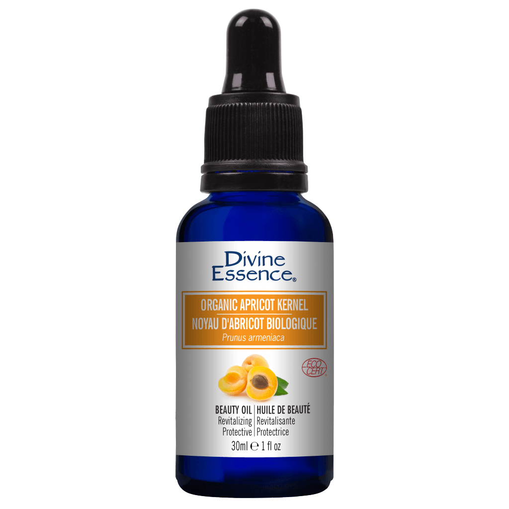 Huile de Noyau d'Abricot Biologique Divine Essence - La Boite à Grains