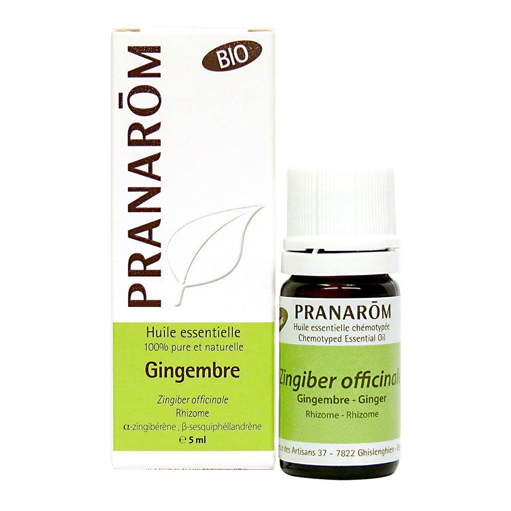 Huile Essentielle de Gingembre Biologique Pranarôm - La Boite à Grains