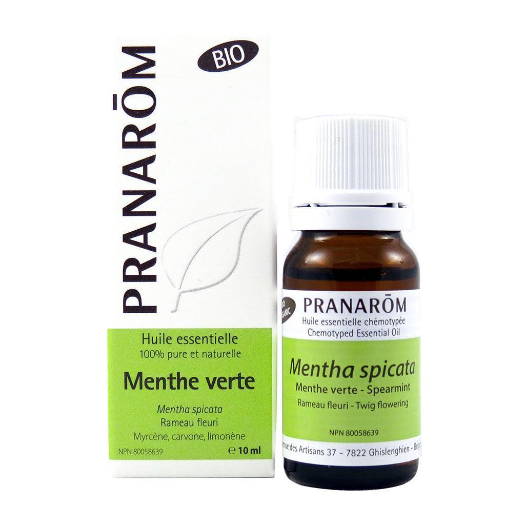 Huile Essentielle de Menthe Verte Biologique Pranarôm - La Boite à Grains
