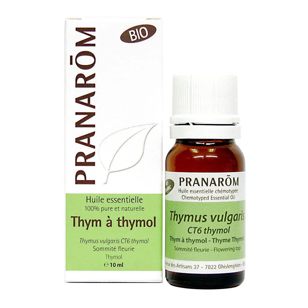 Huile Essentielle de Thym à Thymol Biologique Pranarôm - La Boite à Grains