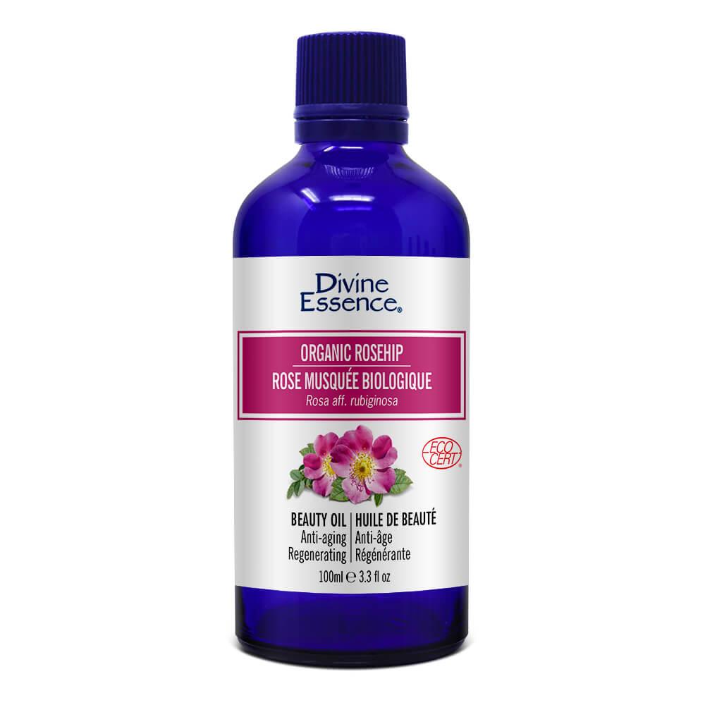 Huile Rose Musquée Bio Divine Essence - La Boite à Grains
