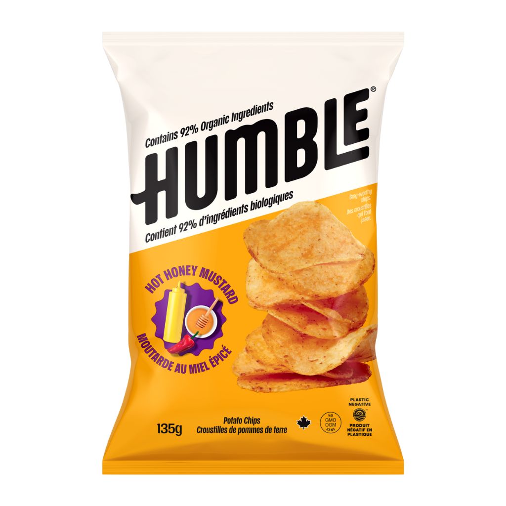 Humble Organic Spicy Honey Mustard Chips - La Boite à Grains