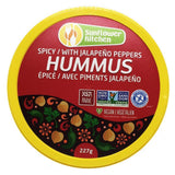 Spicy Hummus with Jalapeño Peppers Sunflower Kitchen - La Boite à Grains