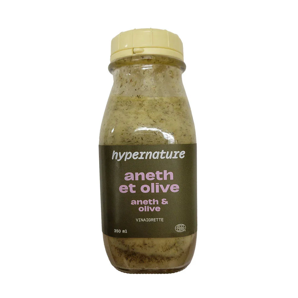 Hypernature dill and olive vinaigrette - La Boite à Grains