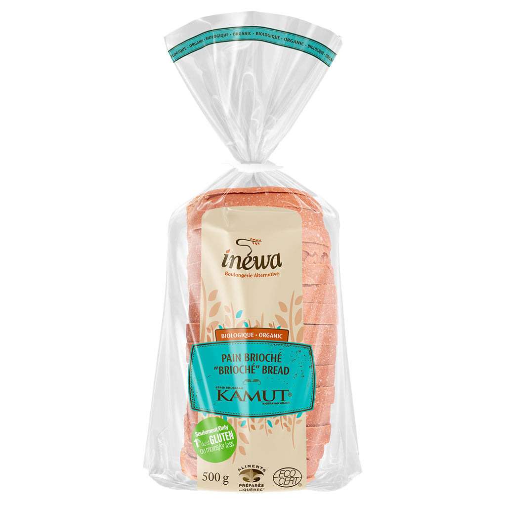 pain brioché kamut Inéwa - La Boite à Grains