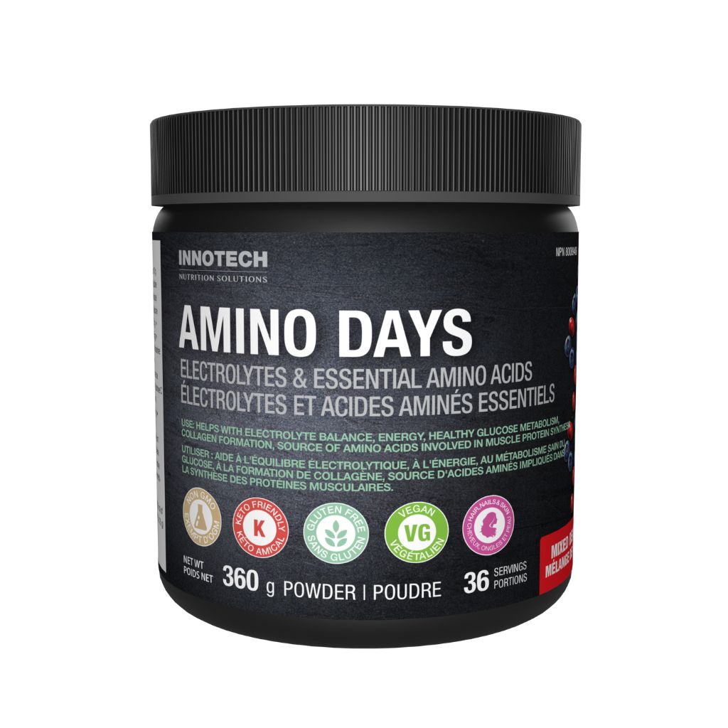 Amino Days berry mix Innotech - La Boite à Grains
