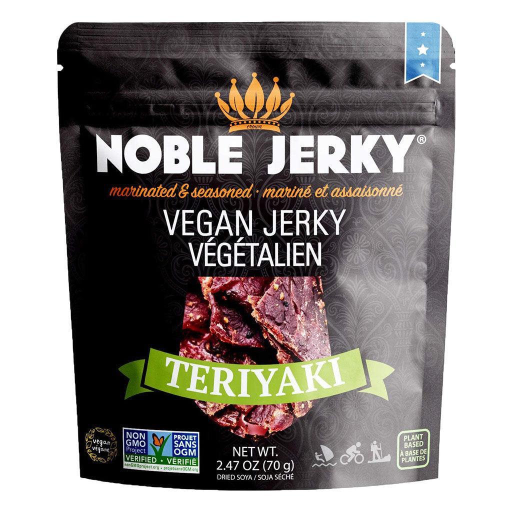 Vegan Jerky Teriyaki Noble Jerky - La Boite à Grains