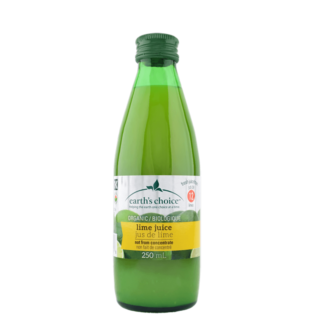 Jus de Lime Biologique Earth's Choice - La Boite à Grains
