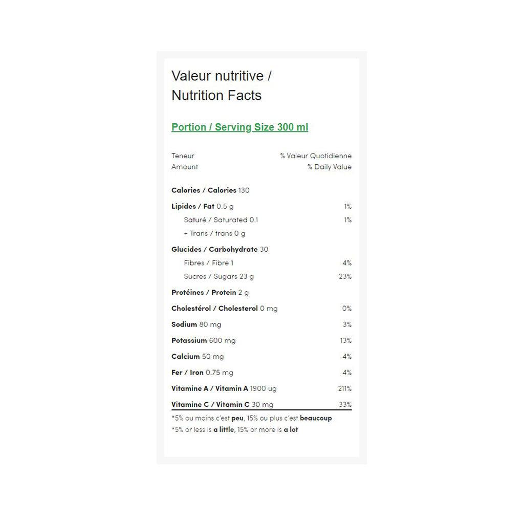 Jus Tango Biologique Pressé à Froid Dose - La Boite à Grains