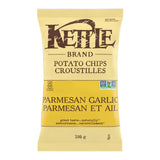 kettle parmesan and garlic chips 198 g - the grain box
