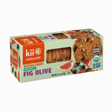craquelins artisanaux figue olive Kii Naturals - La Boite à Grains