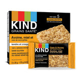 kind oat honey and toasted coconut bar 5 x 35 g - La Boite à Grains