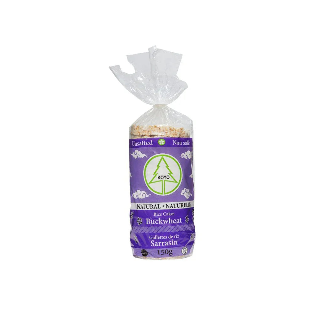koyo galettes de riz sarrasin naturel non salé - La Boite à Grains
