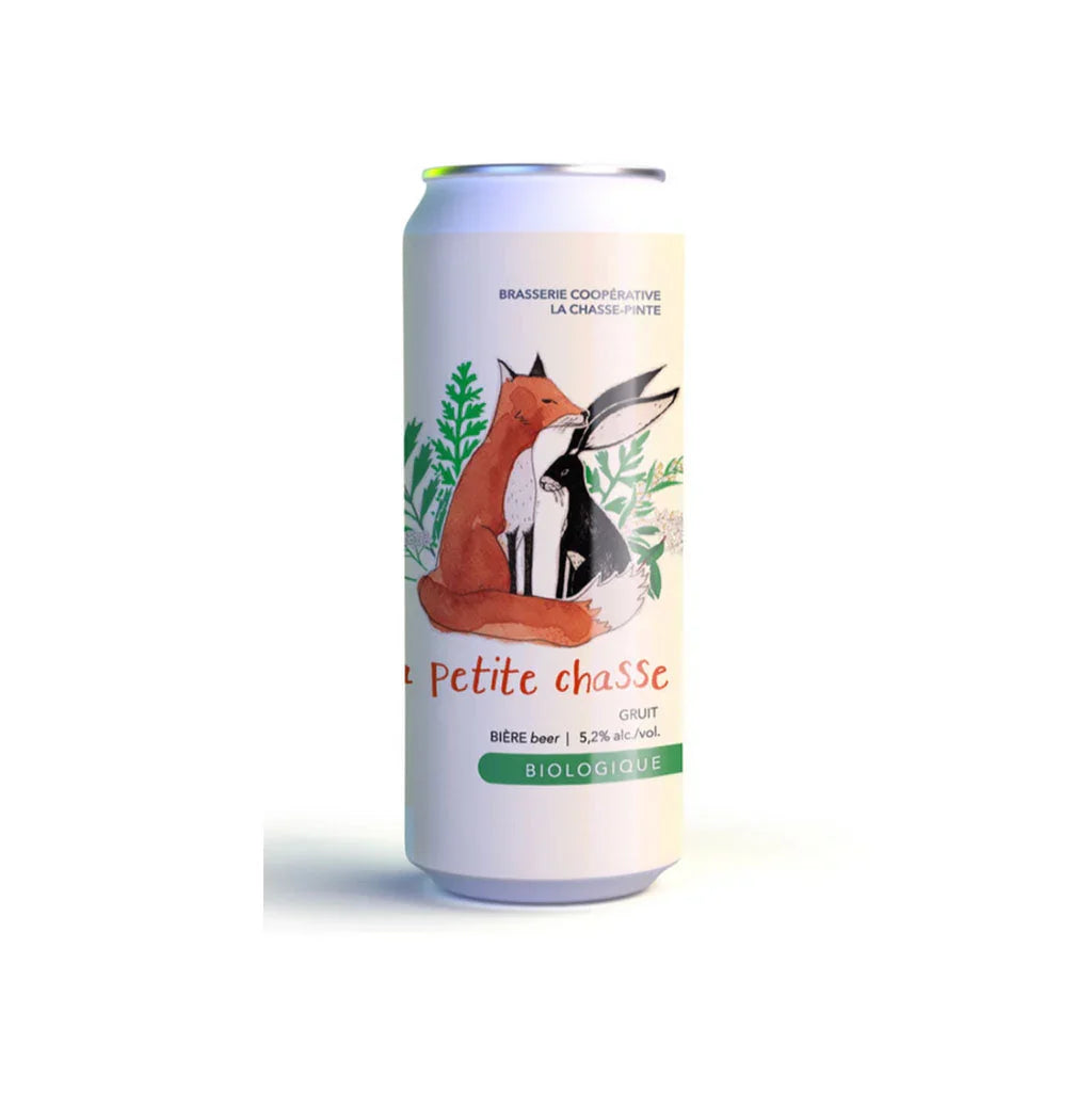 la chasse-pinte bière la petite chasse biologique 473 ml - La Boite à Grains