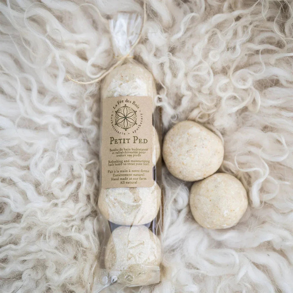 Petit Ped La Fée des Bois Moisturizing Bath Bomb - La Boite à Grains