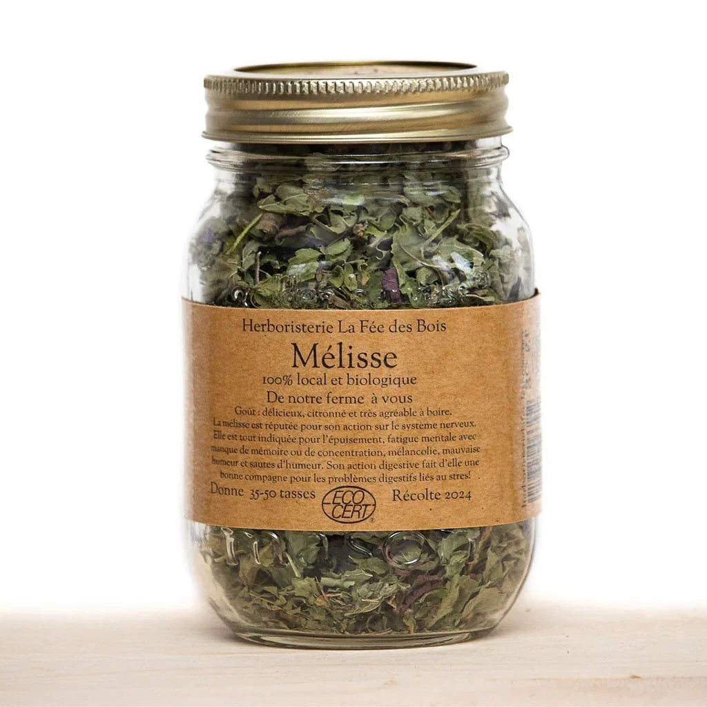 lemon balm herbal tea La Fée des Bois - La Boite à Grains