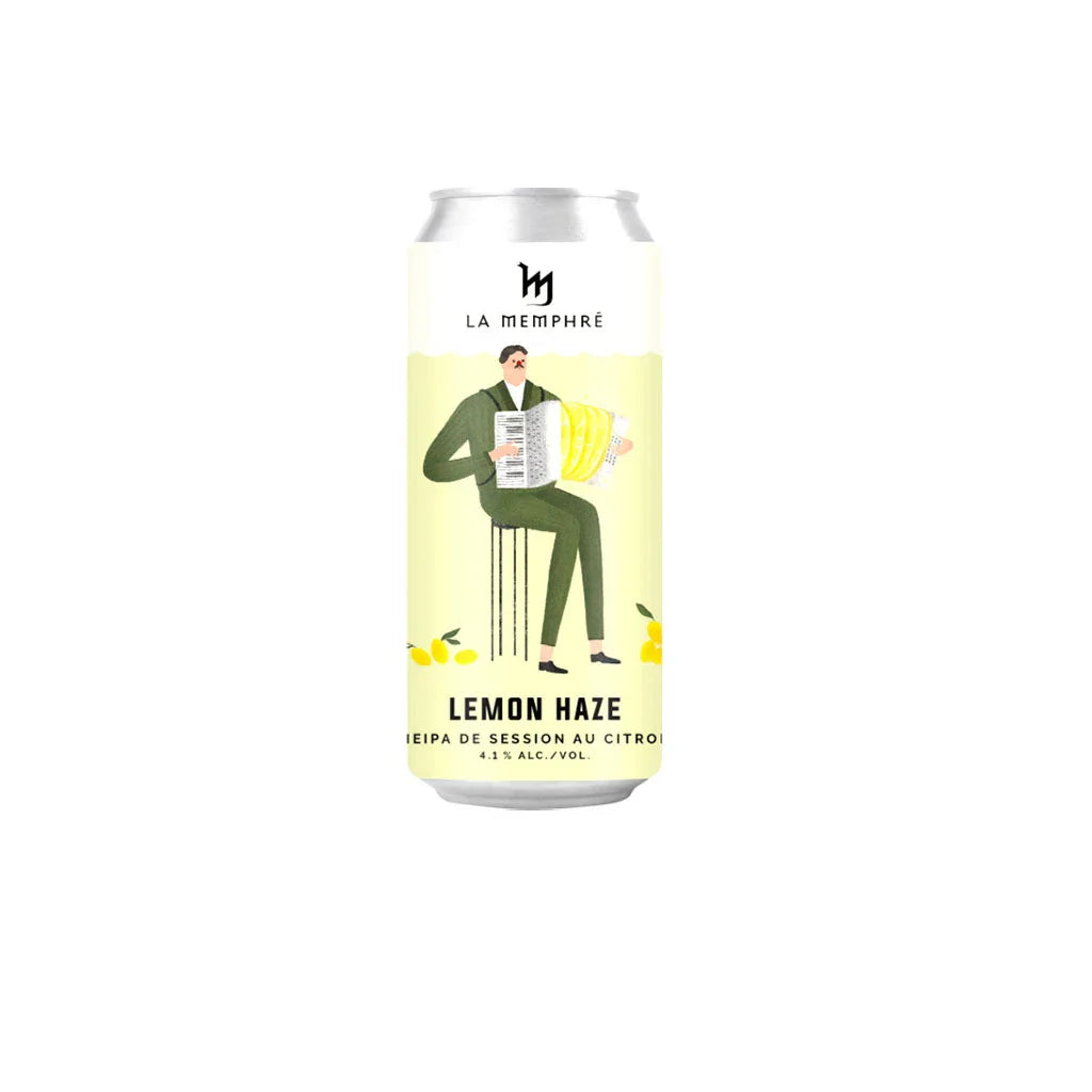 la memphré beer Lemon Haze neipa session with lemon 473 ml