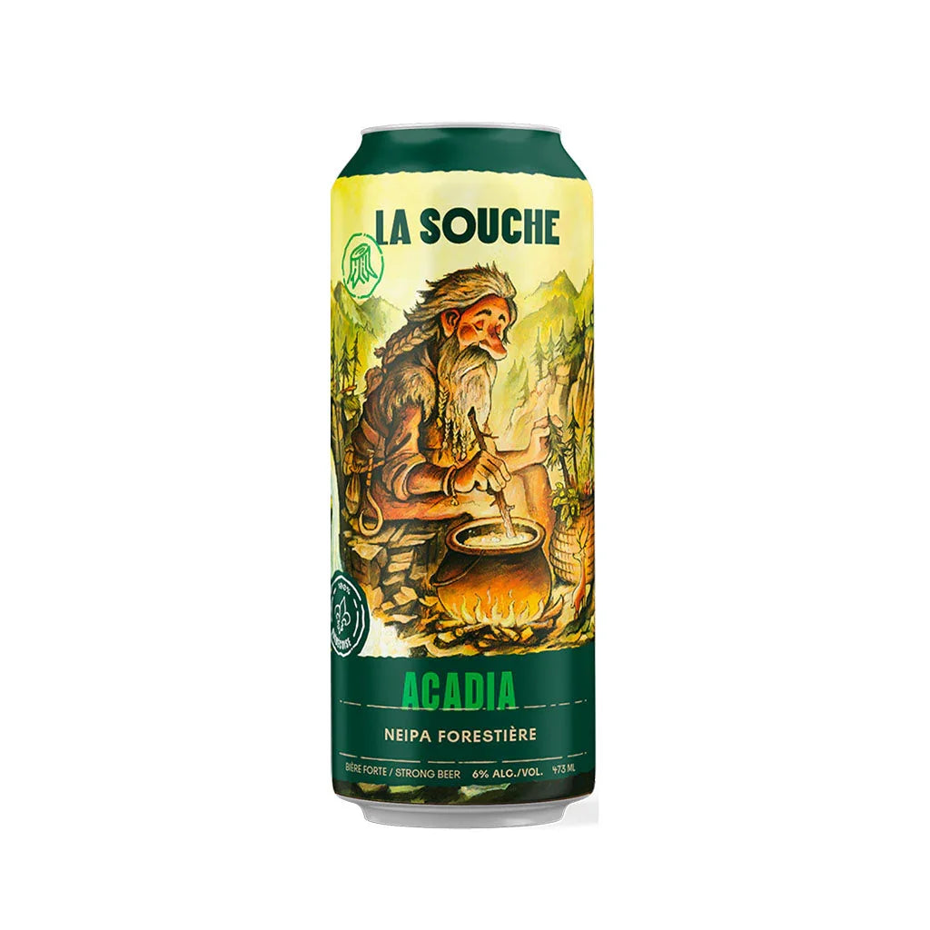 the Acadia strain neipa forestry strong beer - La Boite à Grains