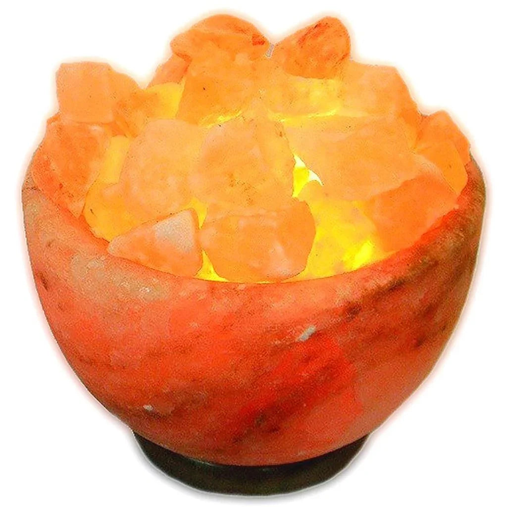 Fire Salt Bowl Lamp Salt Light - La Boite à Grains