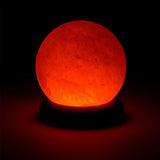 Spherical Himalayan Salt Lamp for Computers Salt Light - La Boite à Grains