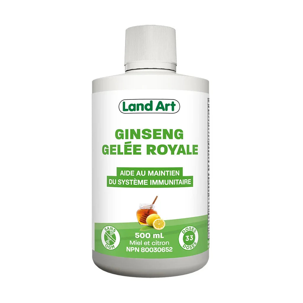 ginseng royal jelly honey and lemon Land Art - La Boite à Grains