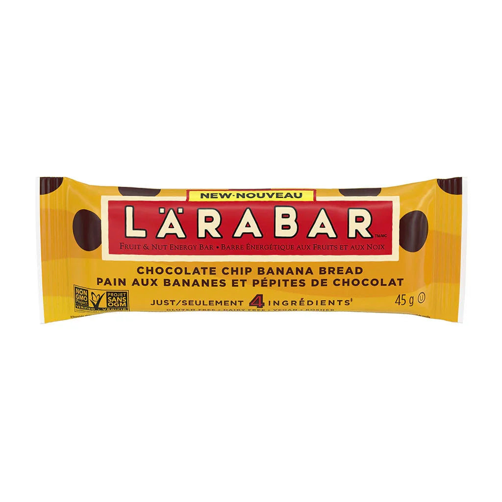 Lärabar banana bread and chocolate chip energy bar - La Boite à Grains
