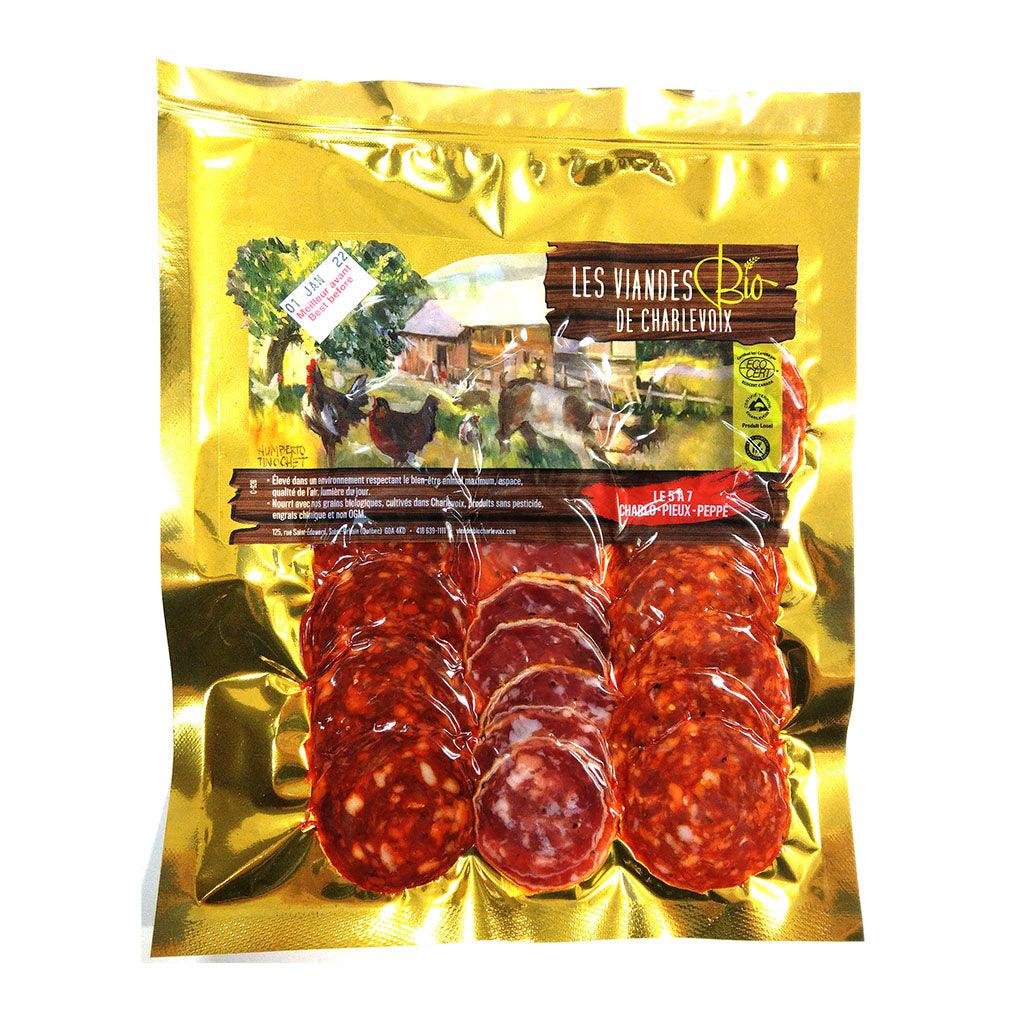 Le 5 à 7 Charlo Pieux Peppé Bio Les Viandes Biologiques de Charlevoix - La Boite à Grains