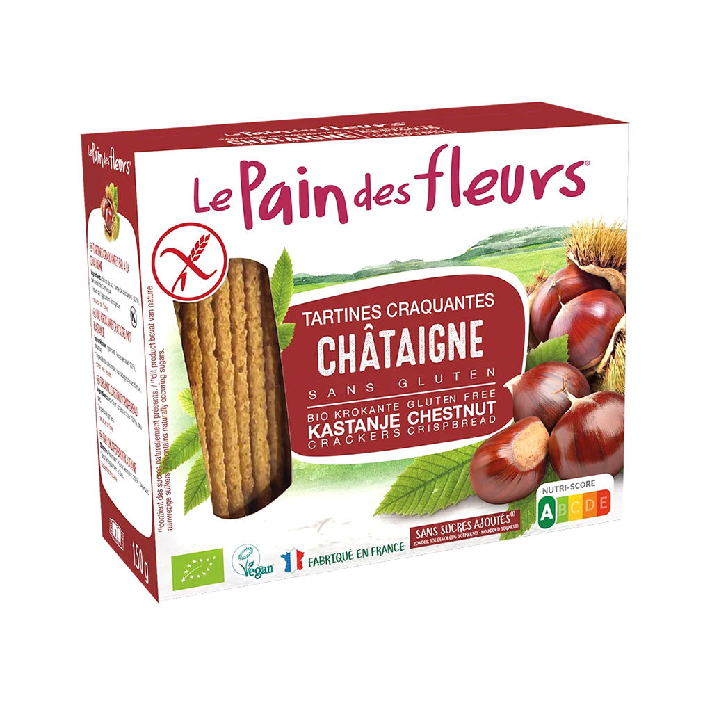 tartines craquantes châtaigne Le Pain des Fleurs - La Boite à Grains