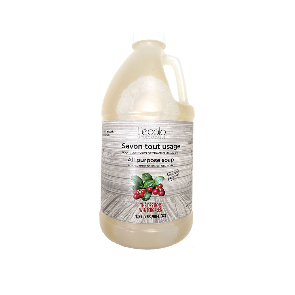 savon tout usage thé des bois L'Écolo - La Boite à Grains