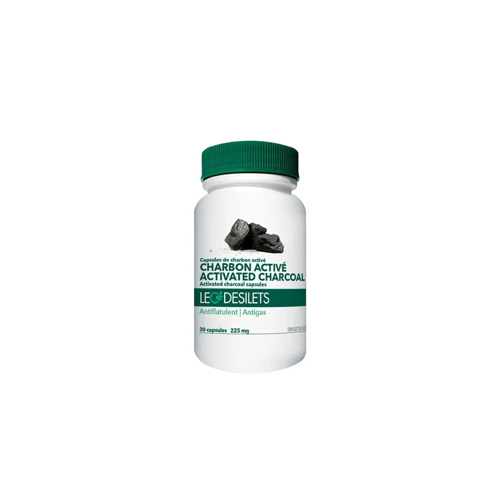 léo desilets activated charcoal 30 capsules