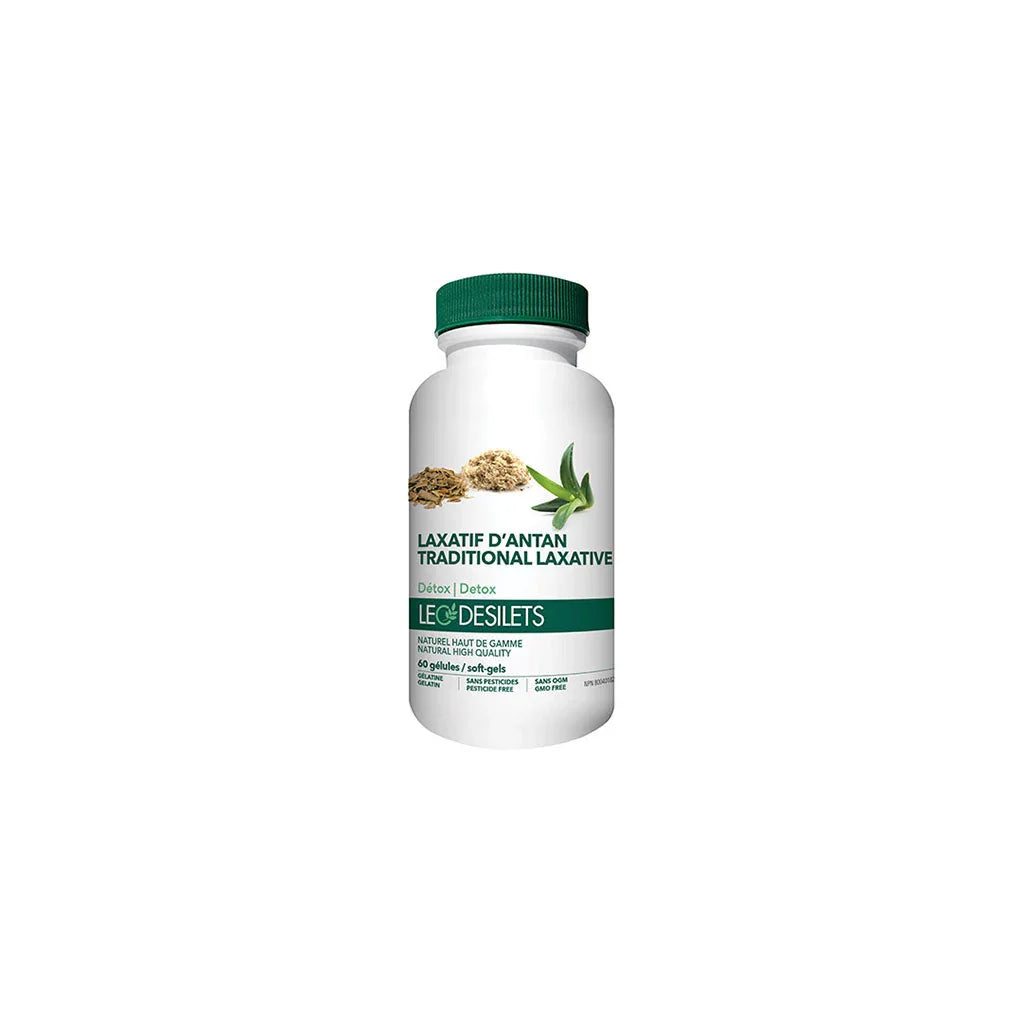 léo désilets laxatif d'antan 60 capsules