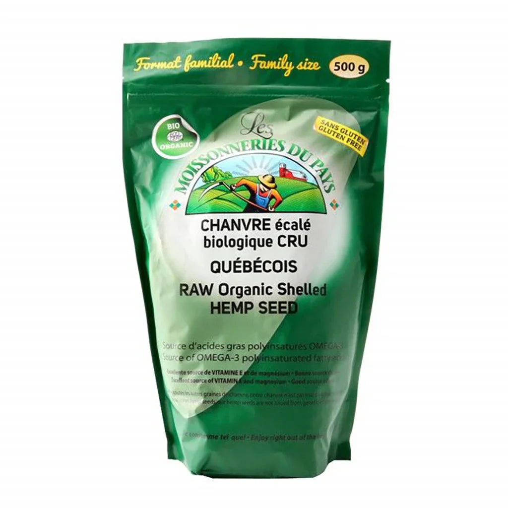 chanvre écalé cru Les Moissonneries du Pays - La Boite à Grains