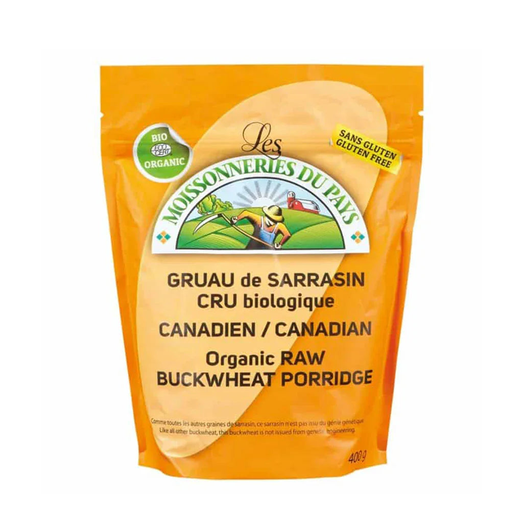 Raw Organic Buckwheat Groats Les Moissononneries du Pays 400 g - La Boite à Grains