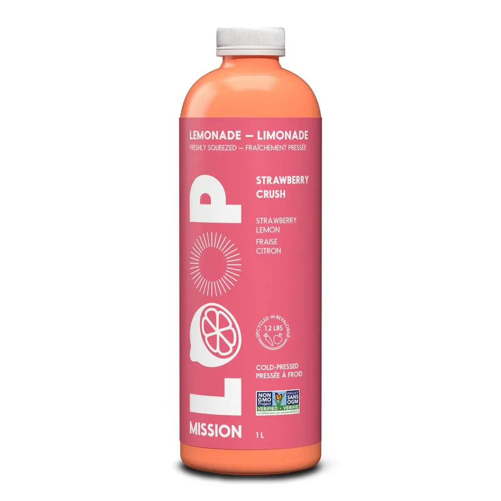 Strawberry Crush Lemonade Strawberry Lemon Loop - La Boite à Grains
