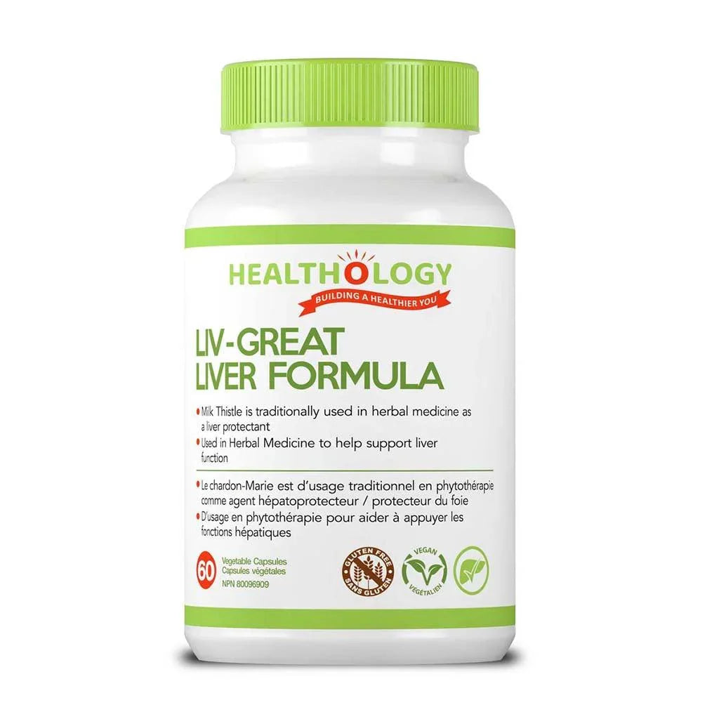 Liv Great Formule Foie Healthology - La Boite à Grains