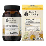 living alchemy your comfort probiotic flora 60 vegan capsules