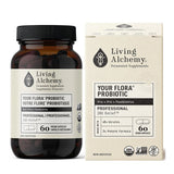 living alchemy votre flore probiotique professionnel 60 capsules végétaliennes