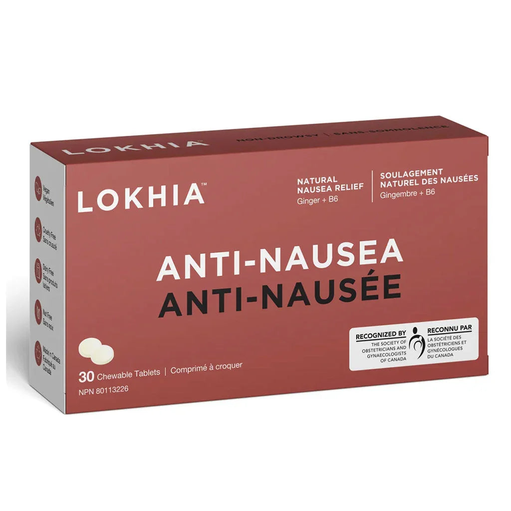 lokhia anti-nausea ginger b6 - La Boite à Grains