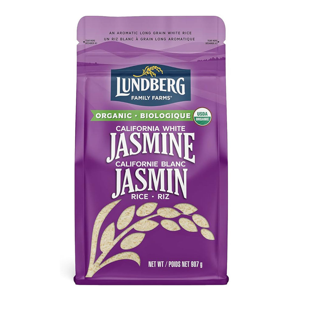 lundberg riz blanc jasmin Californie blanc biologique - La Boite à Grains
