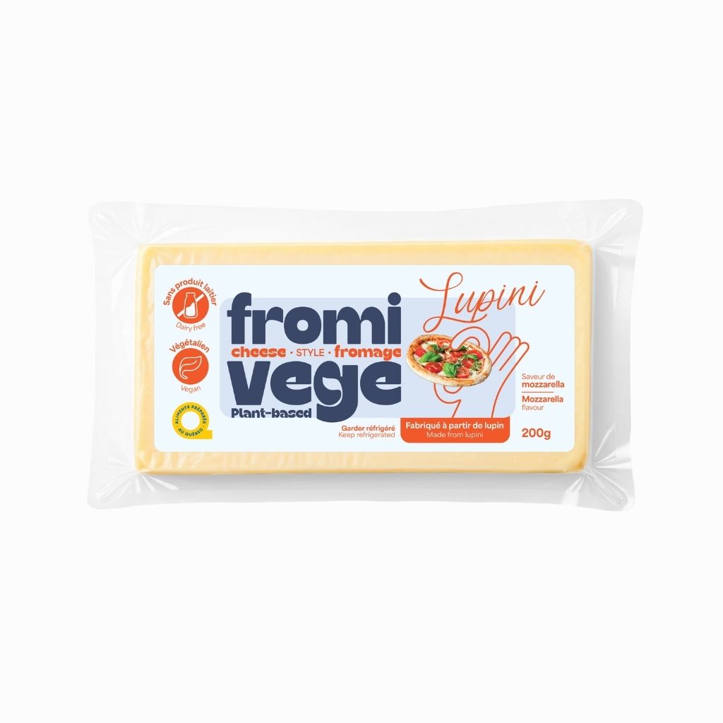 fromi végé lupin saveur de mozzarella Lupini - La Boite à Grains