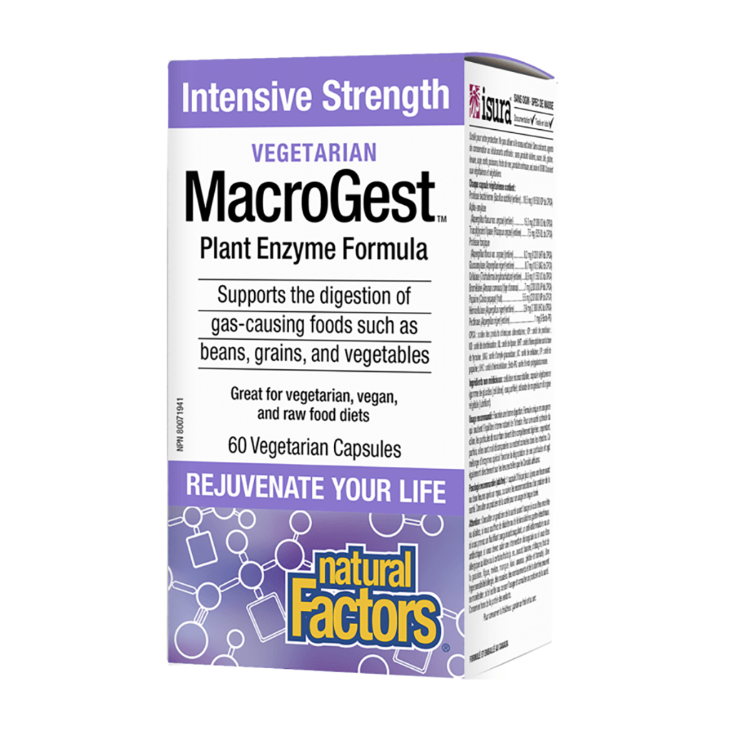 MacroGest Végétarien Natural Factors - La Boite à Grains