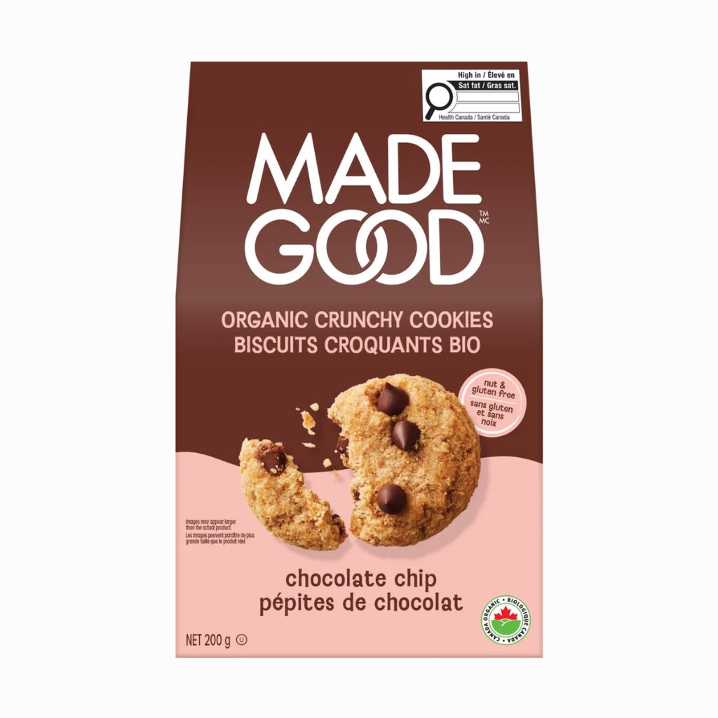 biscuits croquants pépites de chocolat biologiques Made Good - La Boite à Grains