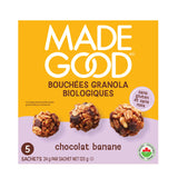 bouchées granola chocolat banane Made Good - La Boite à Grains