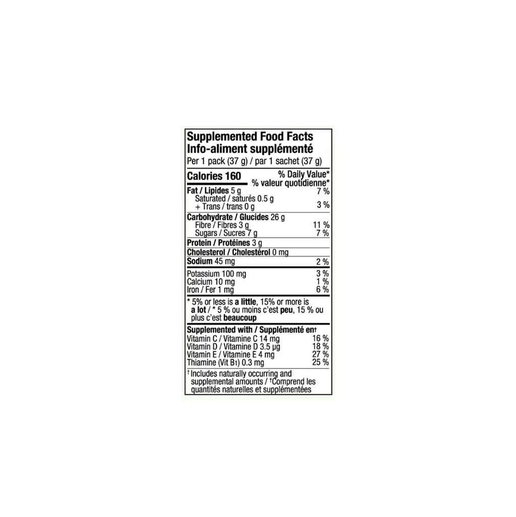 organic vanilla latte flavor granola bites Made Good - La Boite à Grains