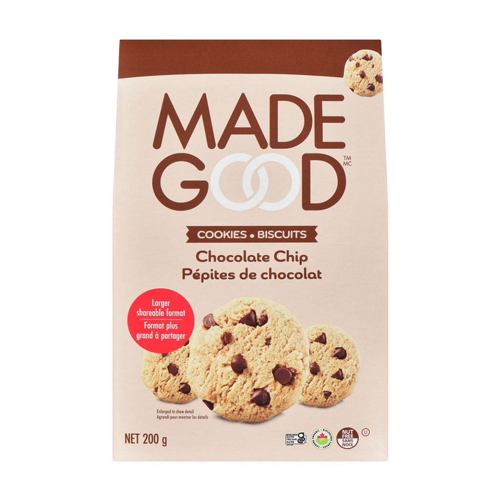 chocolate chip cookies Made Good - La Boite à Grains